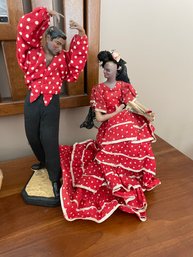 Pair Of Spanish Dolls