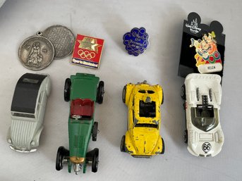 Lot Of Smalls - Pins And Cars