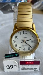 Gold Tone Timex Indiglo Watch
