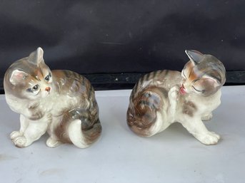 Ceramic Cat Figures
