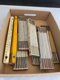 Collection Of 8 Folding Rulers