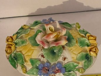 Ceramic Flower Basket - Italy