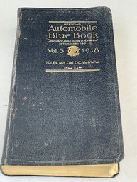 1918 Automobile Blue Book - Vol 3