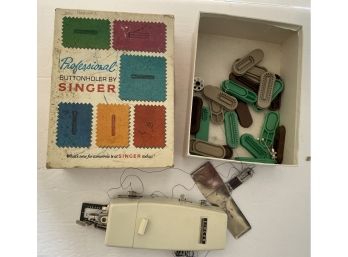 Singer Button Holer