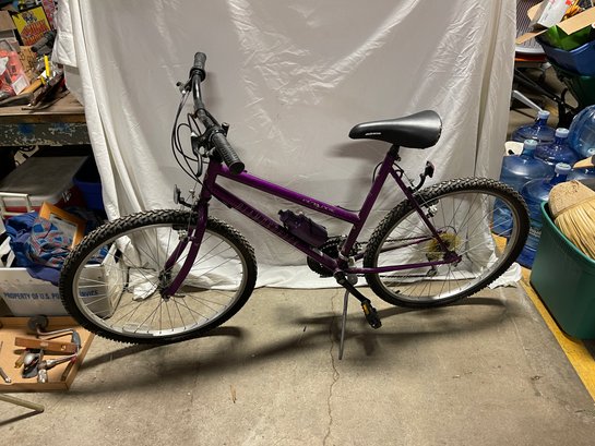 Purple Diamond Back Bike