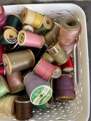 Assortment Of Sewing Thread