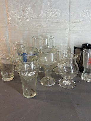 Large Assortment Of Glasses
