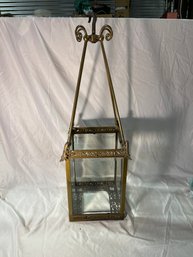 Brass And Glass Lantern