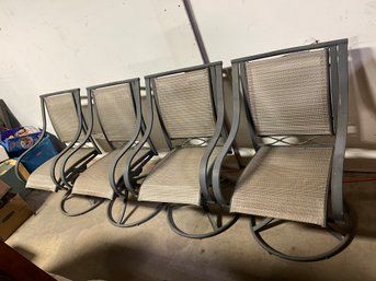 4 Hampton Bay Outdoor Chairs