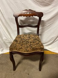 Mahogany Upholstered Dining Chair