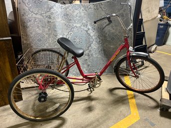Vintage Adult Tricycle