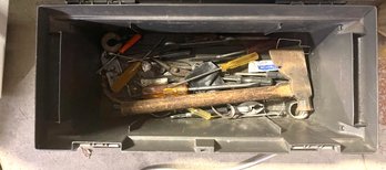 Tool Box With Assortment Of Tools Inside