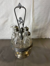 Vintage Reed And Barton Condiment Server