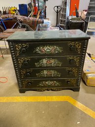 Victorian Painted Artisan Dresser.