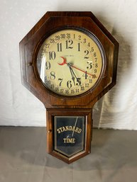 Vintage Verichron Pendulum Wall Clock