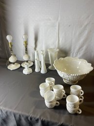 Milk Glass Collection