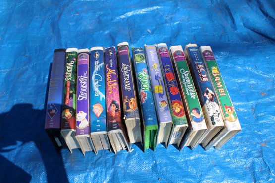 Disney VHS Tape Lot