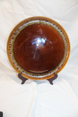 LARGE BROWN PLATE