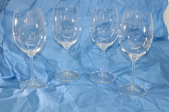4 REIDEL WINE GLASSES