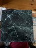8 Green Marble Tiles - 12x12