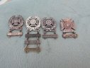4 STERLING WW II RIFLE CARBINE MEDALS