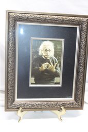 Framed Albert Einstein Print