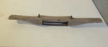 Antique Wood Spoke Shave Carpentary Tool 11'