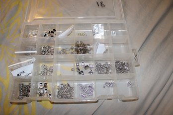 Silvertone Jewelry Embellishments & Hooks (18)