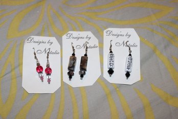 Designs By Natalie - Pierced Drop Earrings (1)