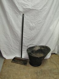 Ash Bucket And Dust Pan