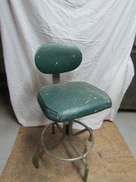 Vintage Adjustable Chair Stool