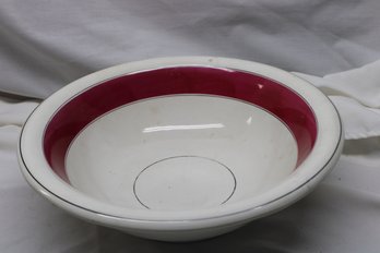 Large Heavy Wash Basin Bowl