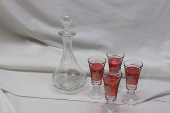 Decanter & Cordial Glasses