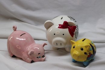 Collection Of Piggy Banks