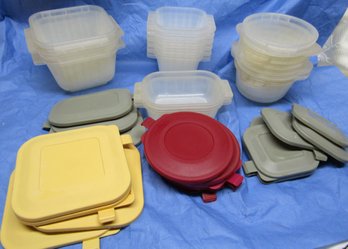 Assortment Of Plastic Containers