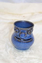 Potts Pottery Whimsical Face