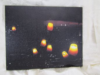 LIGHT UP CANVAS WALL HANGING - WORKS