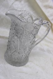 Pressed Glass Pitcher