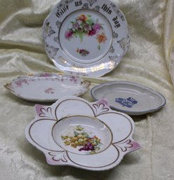 4 Decorative Plates