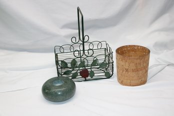 Baskets Candle Holder