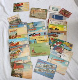 Vintage Travel Postcards - Used