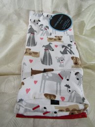 DOG THEMED DISH TOWELS - NEW