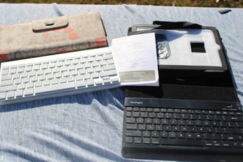 2 TABLET KEYBOARDS AND CASES