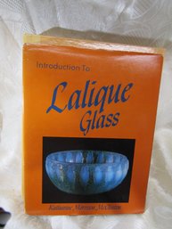 LALIQUE GLASS BOOK