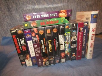 UNOPENED VHS MOVIES