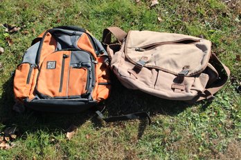 Backpack & Messenger Bag