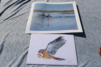 2 Unframed Prints