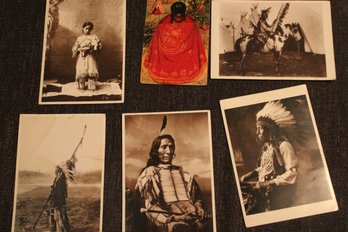 Native American Postcards - Used & Unused