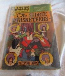 CLASSICS ILLUSTRATED 'THREE MUSKETEERS' 8TH PRINTING VG