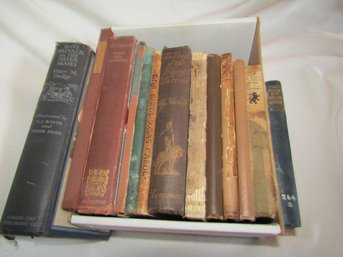 BOX OF OLD INTERESTING BOOKS